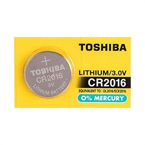 CR2016 Toshiba (Li, 3V) 1шт. 35850