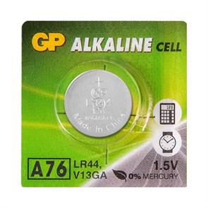 AG13/357A/LR44 GP, alkaline 1шт. 32490