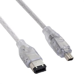 Кабель IEEE-1394a FireWire 400 6P-->4P 0.8/1.0м 17463