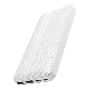 Портативный аккумулятор hoco J48 10000mAh, 2xUSB 2A, белый 36502