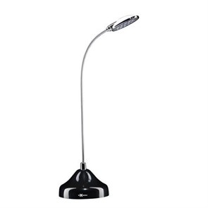 Светильник USB Mixberry MLD 836B (13 светодиодов на гибкой ножке, черный/хром) 27757