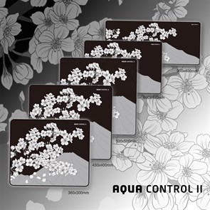 Коврик для мыши X-raypad Aqua Control II Sakura Night XL Square (500x500x4мм) (Black) 36420