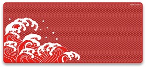 Коврик для мыши X-raypad Aqua Control Plus Wave Fire XXL (900x400x4мм) 36581