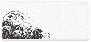 Коврик для мыши X-raypad Aqua Control Plus Wave Storm XXL (900x400x4мм) 36587