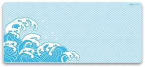 Коврик для мыши X-raypad Aqua Control Plus Wave Young XXL (900x400x4мм) 36588