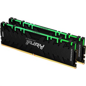 DIMM DDR-4 32GB PC4-28800 DDR4-3600 Kingston 2x16GB (KF436C16RB1AK2/32) CL16 HyperX FURY Renegade RGB 36656