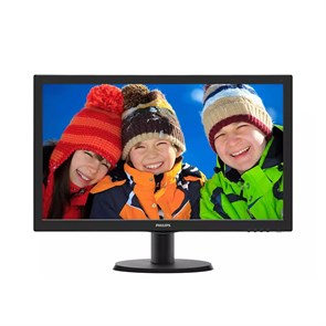 23.6" Philips 243V5QSBA/00(01) Black (MVA, 1920x1080, 178°/178°, 8мс, DVI) 36695