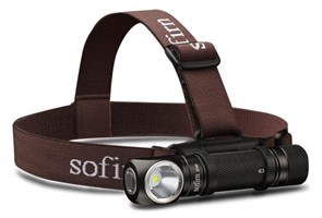 Фонарь Sofirn SP40 (Cree XPL, 5300K, 1x18650 3000mAh в комплекте, USB-C, IPX7, налобный, черный, 63г) 36741