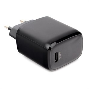 Зарядное устройство 220V -> USB 5V Cablexpert MP3A-PC-30 QC 3.0, PD, черный 36524