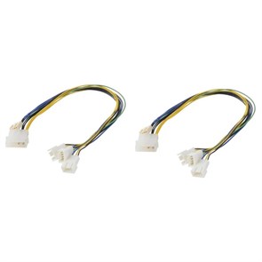 Разветвитель 3x4-pin PWM Akasa Molex 30см AK-CB002-KT02 (упаковка 2шт.) 36657