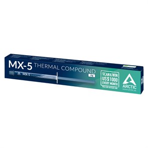 Термопаста ARCTIC Cooling MX-5 (2 грамма) (ACTCP00043A) 36663