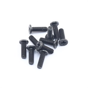 Винт СM2.5x8mm (для ноутбуков) черный, 10шт. 34733