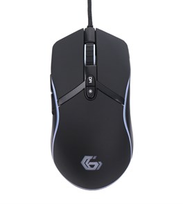 Мышь Gembird MG-810, игровая, USB, 3200dpi, 5+1кн., кабель тканевый 1.8 м 36897