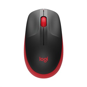 Мышь беспров. Logitech M190 красно-черная, USB (910-005908) 36914