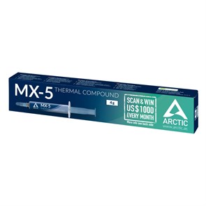 Термопаста ARCTIC Cooling MX-5 (4 грамма) (ACTCP00045A) 36921