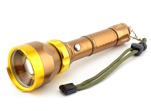 Фонарь BHD304A (1xCree XM-L Q5, zoom, режим внеш. акк., алюминий, +акк.18650, +з/у 12В+220В) 31706