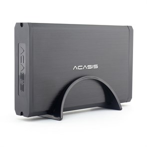 Внешний корпус для 2.5"&3.5" HDD SATA ACASIS BA-06US (USB 3.0, Al, черный, блок питания) 36958