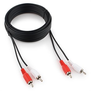 Кабель 2xRCA (m) - 2xRCA (m) 5м Cablexpert 8286