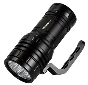 Фонарь Wurkkos DL06 (6xCree XHP50.2, 6000K, 15000lm, IPX8 100m, 3x21700 5000mAh в комплекте, USB-C, 150x64мм, черный) 37032