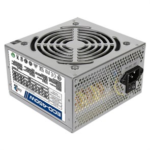 Блок питания ATX 450W Aerocool ECO-450W (12V@14A+16A, 12cm fan) 37050