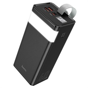 Портативный аккумулятор hoco J86 40000mAh, 2xUSB, чёрный 37083