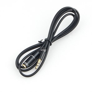 Удлинитель аудио jack 3.5 мм (M) - jack 3.5 мм (F), 1.0м Cablexpert Pro (CCAB-02-35MF-1MB) 37169