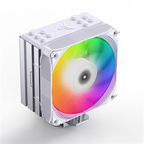 Кулер JONSBO PISA A5 ARGB White (TDP 265W, 5 x heatpipe, Al+Cu, 120mm ARGB, PWM, для S.1700/1200/AM5) 37056