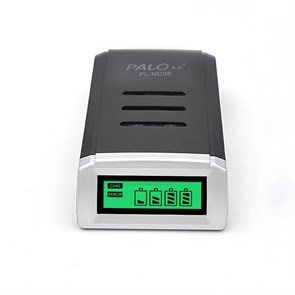 Зарядное устройство PALO PL-NC05 C905W (для 1-4 акк. АА/AAA) NiCd/NiMh, ЖК-дисплей, 220В 36789