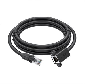 Удлинитель Patch-cord FTP кат.6, 2м Greenconnect медь 24AWG, T568B, крепление под винт (GCR-53717) 37310