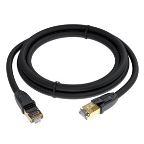 Patch-cord FTP кат.6, 3.0м Greenconnect медь 25AWG, 24K Gold (GCR-FTP61-3.0m) 37313