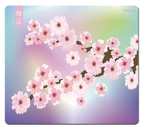 Коврик для мыши X-raypad Thor Pink Sakura XL (450x400x3мм) 37567