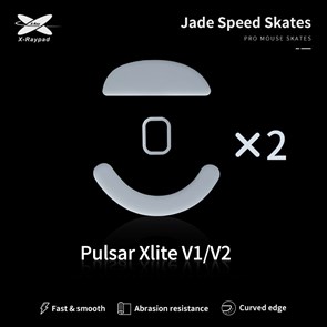 Ножки для мыши (глайды) X-raypad Jade Speed для Pulsar Xlite V1/V2, комплект из 2-х наборов 38027