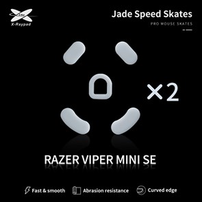 Ножки для мыши (глайды) X-raypad Jade Speed для Razer Viper mini SE, комплект из 2-х наборов 38029