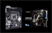 Socket 1155 Biostar H61MHV3 (iH61, 2xDDR3, 4xSATA, VGA, LAN-G, mATX) 37402