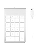 Цифровой блок ACASIS USB-KB-A (18 клавиш, серебристый, кабель 0.6м), USB 36957