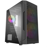 mATX Powercase Mistral Z3B Mesh LED (CMIMZB-L3) зак.стекло, 2x140+1x120[+4x120], 3xUSB3.0/2.0/Audio I/O, GPU<280 CPU<160 БП<160 37679