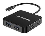 Док-станция 6-в-1 USB Type-C -> 3xUSB 3.0+1xType-C+HDMI 4K@30Hz+PD 100W ACASIS HC31 37974