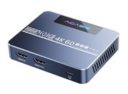 Плата видеозахвата ACASIS VC-007 Pro HDMI -> USB (4K 3840*2160@60Hz, HDR, VRR, mic/audio in, audio out, HDMI in/out, RGB, fan) 37983