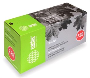 К-ж Canon 728 для MF4410/MF4430/MF4450/MF4550D/MF4570DN/MF 4580DN, Cactus 26867