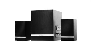 Crown CMS-357 черные (30W+2x10W, 40-20000 Гц, MP3-плеер(SD,USB), FM, ПДУ) 27777