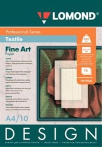 Бумага Lomond A4 Матовая 200г/м2 художественная "Fine Art" 10л (0919041) 16212