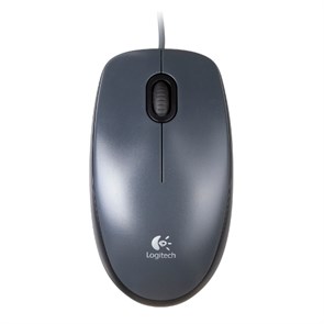 Мышь Logitech M100 Dark Optical, USB (910-005003) 22844