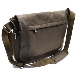 Сумка Promate ProStyle.2BR (до 16", коричневый снаружи/серый внутри) 26673