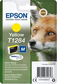 К-ж Epson T1284 Yellow для S22/SX125 ориг. 26750