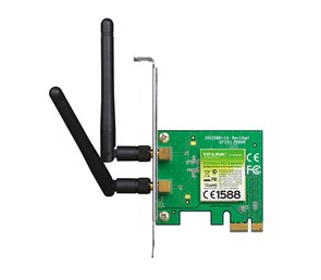 Wi-Fi адаптер PCI-e 802.11n TP-Link TL-WN881ND, 300Mbit/s, 2 антенны 27255