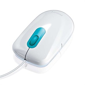 Мышь Philips SPM5900/10, White-Blue, 1200dpi, скрытый кабель 0,6м, USB 29481