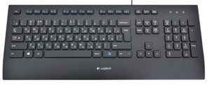 Клавиатура Logitech K280e USB 103кл. оригинальная заводская гравировка RU/LAT (920-005215) 30563