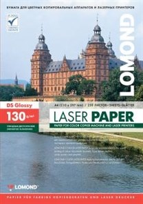 Бумага Lomond A4, для цветной лазерной печати, глянцевая, двустор., 130 г/м2, 250л. (0310141) 30785