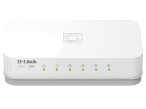 E-net Switch 5 port D-Link DES-1005C/A1A/B1A (5 UTP) 10/100 Mbps 31179