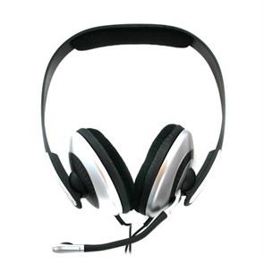 Creative HS 600 (оголовье, 20Гц-20кГц, 32Ом, 102 дБ/мВт / -44 дБ мик., 2 * 3,5 мм, кабель 2,5м ) 12890